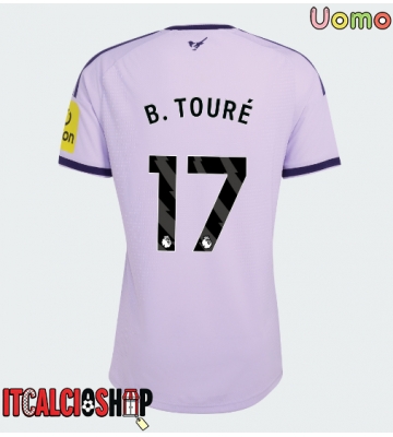 Newcastle United Bazoumana Toure #17 Terza Maglia 2026-27 Manica Corta Newcastle United Bazoumana Toure #17 Terza Maglia 2026-27 Manica Corta
